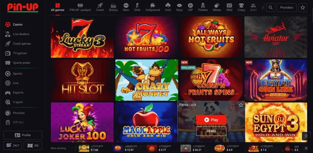 pin up casino